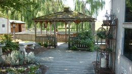 pergola lemn